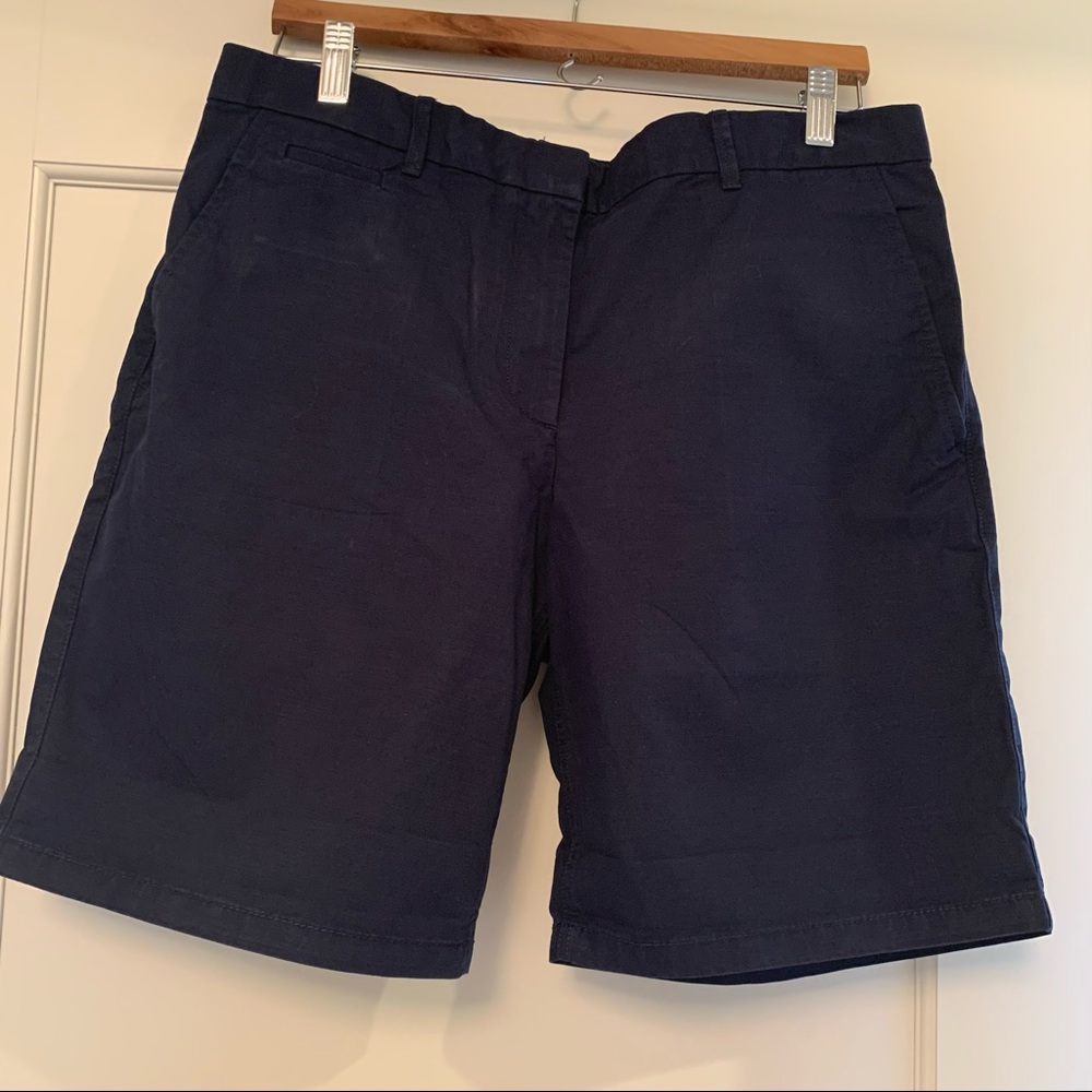 Khakis by Gap navy blue boyfriend roll-up
